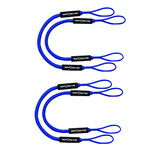 Extreme Max 3006.3255 BoatTector Bungee Dock Line Value 4-Pack - 5', Blue