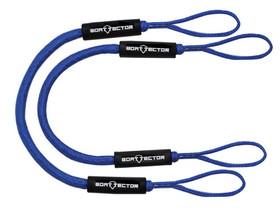 Extreme Max 3006.2719 BoatTector Bungee Dock Line Value 2-Pack - 6', Blue
