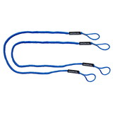 Extreme Max 3006.3042 BoatTector Bungee Dock Line Value 2-Pack - 7', Blue