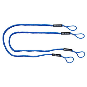 Extreme Max 3006.3072 BoatTector Bungee Dock Line Value 2-Pack - 8', Blue