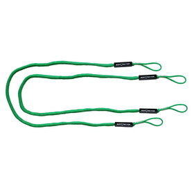 Extreme Max 3006.3092 BoatTector Bungee Dock Line Value 2-Pack - 8', Green