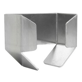 Extreme Max 5001.6068 Aluminum Air Gauge Pouch Holder for Enclosed Race Trailer, Shop, Garage, Storage - Silver