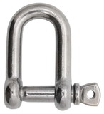 Extreme Max 3006.8246 BoatTector Stainless Steel D Shackle - 1/2