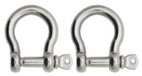 Extreme Max 3006.8299.2 BoatTector Stainless Steel Bow Shackle - 5/8