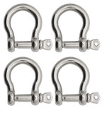 Extreme Max 3006.8299.4 BoatTector Stainless Steel Bow Shackle - 5/8