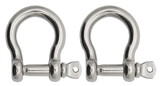 Extreme Max 3006.8303.2 BoatTector Stainless Steel Bow Shackle - 3/4