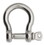 Extreme Max 3006.8306 BoatTector Stainless Steel Bow Shackle - 7/8", Price/EA