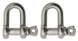 Extreme Max 3006.8276.2 BoatTector Stainless Steel Chain Shackle - 5/8
