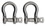 Extreme Max 3006.8336.2 BoatTector Stainless Steel Anchor Shackle - 1", 2-Pack, Price/EA