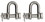 Extreme Max 3006.8345.2 BoatTector Stainless Steel Bolt-Type Chain Shackle - 3/8", 2-Pack, Price/EA