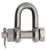 Extreme Max 3006.8354 BoatTector Stainless Steel Bolt-Type Chain Shackle - 5/8