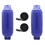 Extreme Max 3006.7569 BoatTector Inflatable Fender Value 2-Pack - 8.5" x 27", Cobalt Blue, Price/EA