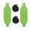 Extreme Max 3006.7617 BoatTector Inflatable Fender Value 2-Pack - 8.5" x 27", Neon Green