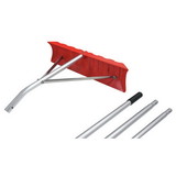 Extreme Max 5600.3262 Poly Roof Rake - 16' Reach with 23