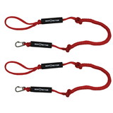 Extreme Max 3006.2975 BoatTector PWC Bungee Dock Line Value 2-Pack - 4', Red