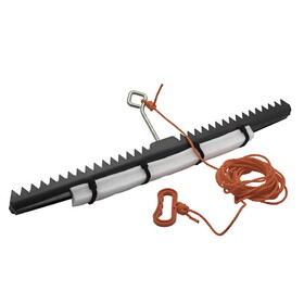 Extreme Max 3005.4407 Throwable 2-in-1 Aquatic Weed Rake and Floating Rake for Lakes Rivers and Ponds