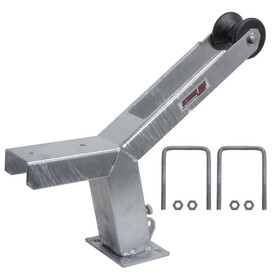 Extreme Max 3006.6895 Adjustable Trailer Winch Stand with Roller