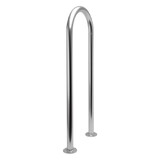 Extreme Max 3006.6912 Universal Aluminum Hand Rail for Pool, Hot Tub, Dock & Deck - 36