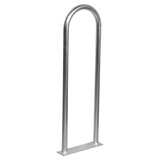 Extreme Max 3006.6915 Universal Aluminum Hand Rail with Base for Pool, Hot Tub, Dock & Deck - 42