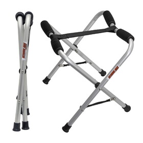 Extreme Max 3006.8684 Portable Folding Kayak Stand - Silver, Pair
