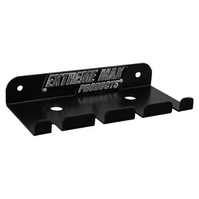 Extreme Max 5001.5755 6" Mini Air Tool Holder for Enclosed Race Trailer, Shop, Garage, Storage - Black