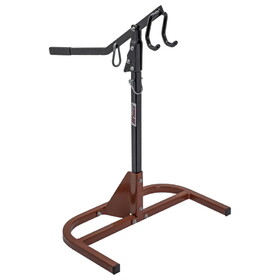 Extreme Max 5001.6265 Adjustable 7-Position Snowmobile Lever Lift Stand 24"-33" with Reinforced Steel Base