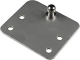 Whitecap G-1155C Gas Spring Stainless Steel Mounting Bracket - 3-1/2