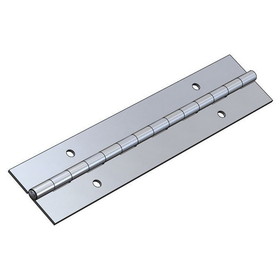 TACO Marine H14-0112A72-1 Stainless Steel Piano Hinge, 1-1/2"W x .037" AWG x 72"L, Ret. Pkg.