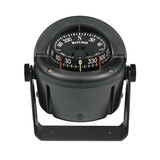 Ritchie Navigation HB-741 Helmsman Bracket Mount Compass - CombiDial, Black with Black Dial