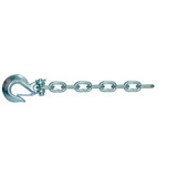 C.R. Brophy HL45 Heavy Duty Safety Chain with Hook Grade 70 - 3/8