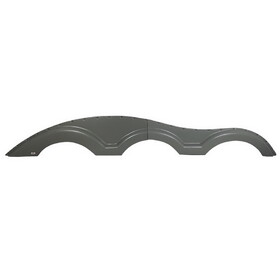 Icon 01679 Triple Axle Fender Skirt FS1000 for Keystone - Olive Gray (RH)