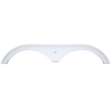 Icon 01708 Tandem Axle Fender Skirt FS1708 for Dutchmen - Polar White