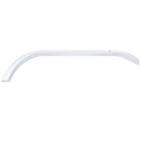 Icon 01794 Tandem Axle Fender Skirt FS1792S for Carriage - Polar White