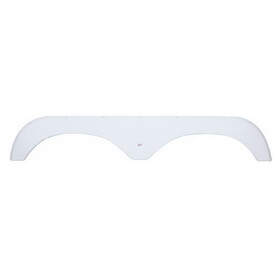 Icon 12002 Tandem Axle Fender Skirt FS2002 for Okanagan - Polar White