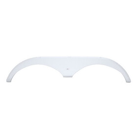 Icon 12133 Tandem Axle Fender Skirt FS2133 for Kaddy Kruiser - Polar White