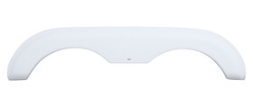 Icon 12392 Tandem Axle Fender Skirt FS2392 for Holiday Rambler - Polar White