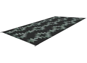 KUMA Outdoor Gear 881-KM-MB-SG-18 Monterrey Boho Outdoor Mat - 18Ft X 9Ft (Sage/Black)