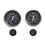 Faria KTF004 Chesapeake Stainless Steel Outboard 4-Gauge Boxed Set - Speedometer/Tachometer/Fuel Level/Voltmeter, Black