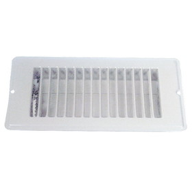 Metaline LS2410-WHITE Heavy-Duty Floor Register