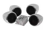 Boss Audio MC470B All-Terrain Bluetooth Speaker and Amplifier System - 1000 Watt, Chrome