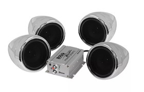 Boss Audio MC470B All-Terrain Bluetooth Speaker and Amplifier System - 1000 Watt, Chrome