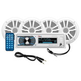 Boss Audio Systems MCK632WB.6 AM/FM/CD Bluetooth Receiver Package - 2 Speakers