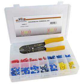 Pico 0003-T Solderless Terminal Kit with #0300T Tool - 230 Pieces
