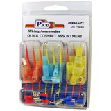Pico 0045PT Quick Connect Clam Pack Kit - 22-16, 16-14, & 12-10 AWG Male & Female, 28 Pieces