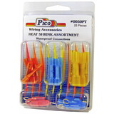 Pico 0050PT Crimp-Heat Shrink Clam Pack Kit - 22-16, 16-14, & 12-10 AWG Butt Connectors & Rings, 25 Pieces