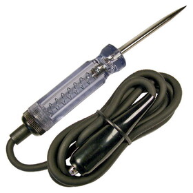 Pico 0692PT 6-12 Volt Circuit Tester with Insulated Test Clip, Heavy-Duty Probe with 7.5" Long Tester with 5' Flexible Lead