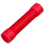 Pico 1700KT Vinyl Flare-Insulated Butt Connector with Butted Seam Barrel - 22-16 AWG (Red), 20-Pack