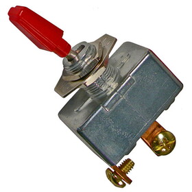 Pico 5572PT Heavy-Duty Toggle Switch - On-Off SPST, Red Handle, 6-12 Volt, 50 Amp
