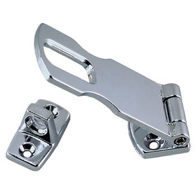 Perko 1198DP2CHR Chrome Plated Zinc Hasp - 3"