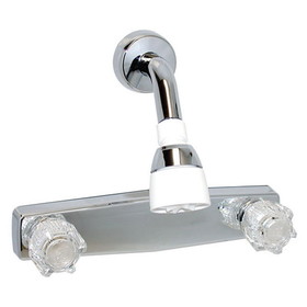Phoenix Faucets PF214334 Two-Handle 8" Shower Valve with Shower Head Kit for Exposed Shower - Chrome